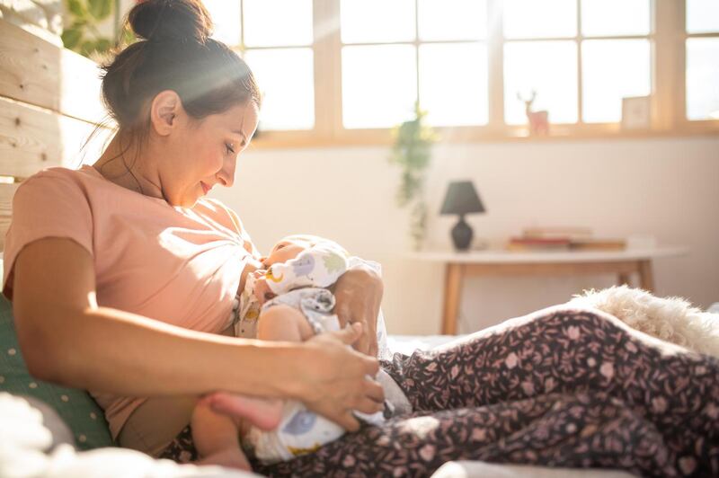 ‘When a woman is surrounded by those who have had positive experiences of breastfeeding, she is more likely to breastfeed for longer.’ Photograph: iStock