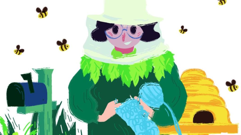 Keep bees: your flowers will bloom more profusely, your fruit trees will crop more heavily and each autumn you’ll have delicious honey to share with friends. Illustration: Dearbhla Kelly