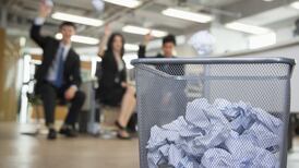Scientists finally crack how best to throw paper into a bin