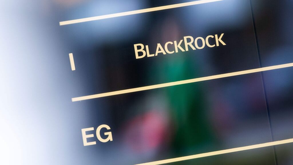 Blackrock says it’s fully co-operating with investigation. Photograph: Lino Mirgeler/AFP/Getty Images