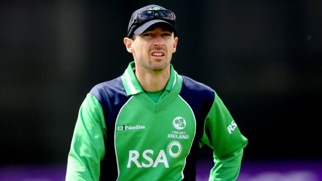 Ireland’s Alex Cusack: Clontarf all-rounder in an 18-man Ireland panel for month-long acclimatisation tour. Photograph: Inpho