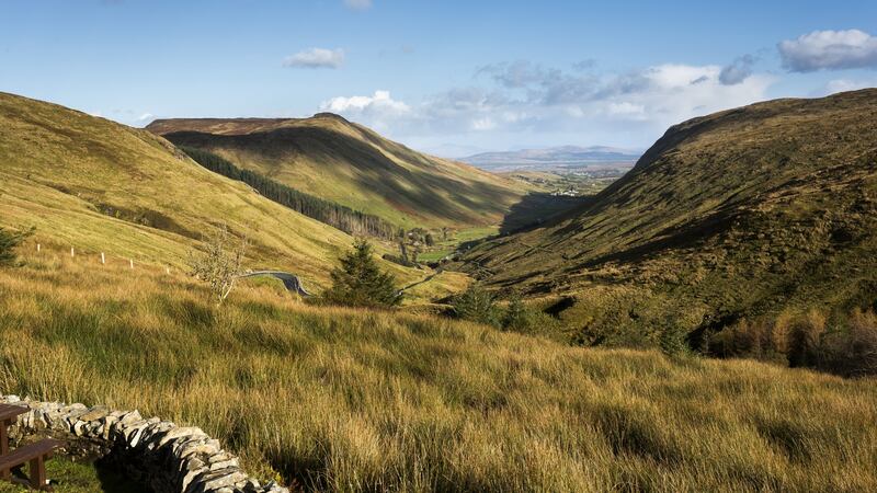 Glengesh Pass boasts beautiful scenery and views. Photograph: Chris Hill