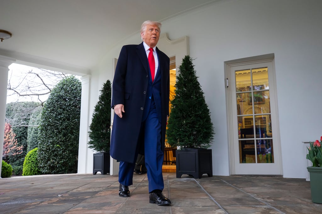 Irish goods exports to the United States surged threefold in February as companies stockpiled in advance of tariffs. Photograph: Jim Lo Scalzo / EPA