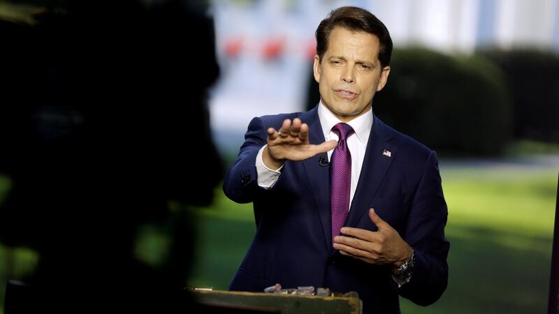 White House communications director Anthony Scaramucci: launched an expletive-ridden tirade. Photograph: Joshua Roberts