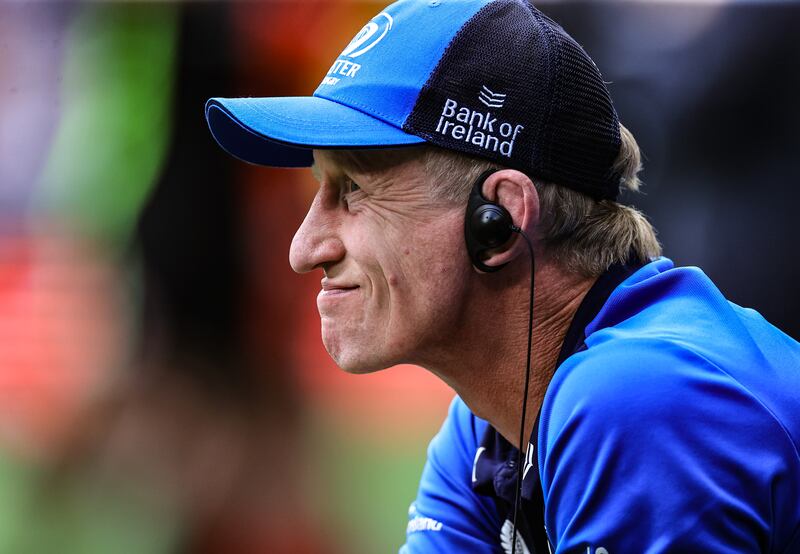 Leinster head coach Leo Cullen during last season's Champions Cup final between Leinster and Toulouse. Photograph: Billy Stickland/Inpho