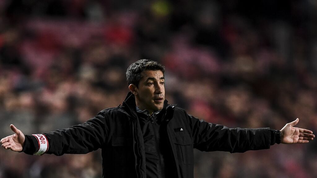 Bruno Lage has been appointed as the new manager of Wolves. Photograph: Patricia De Melo Moreira/Getty/AFP
