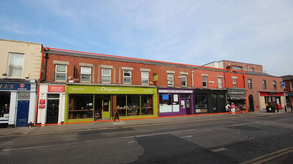The shops on Orwell Road are producing a rent roll of €119,500