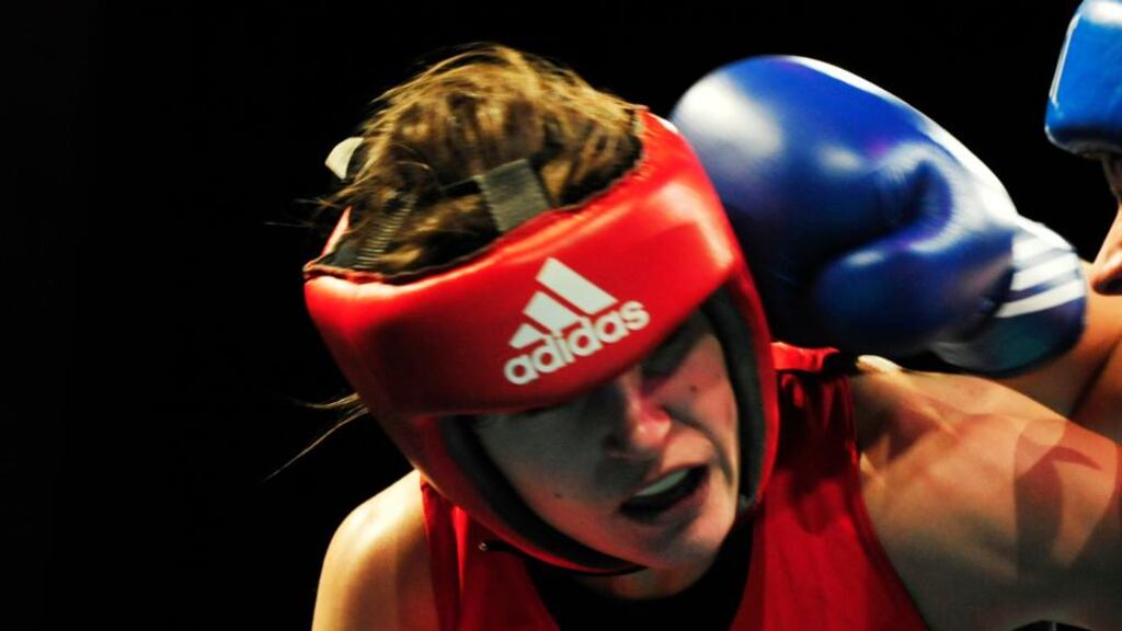 Taylor will now prepare for a quarter-final fight tomorrow. Photograph: Aidan Crawley/The Irish Times