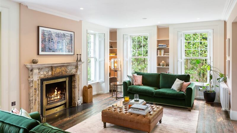 Pine Lodge: the drawing room at Saoirse Ronan’s Co Wicklow home