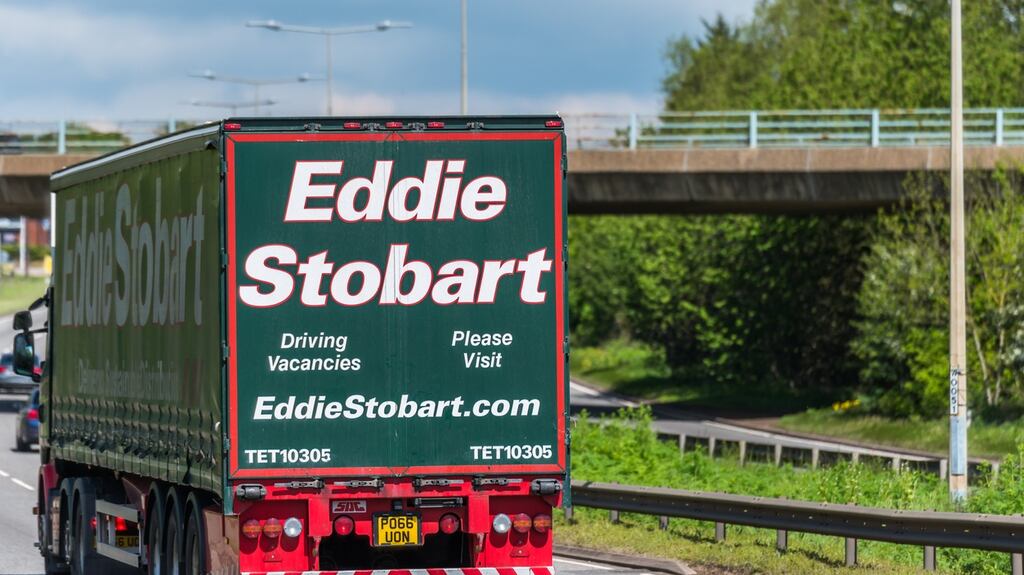 Eddie Stobart said on Friday that Alex Laffey would step down as chief executive with immediate effect