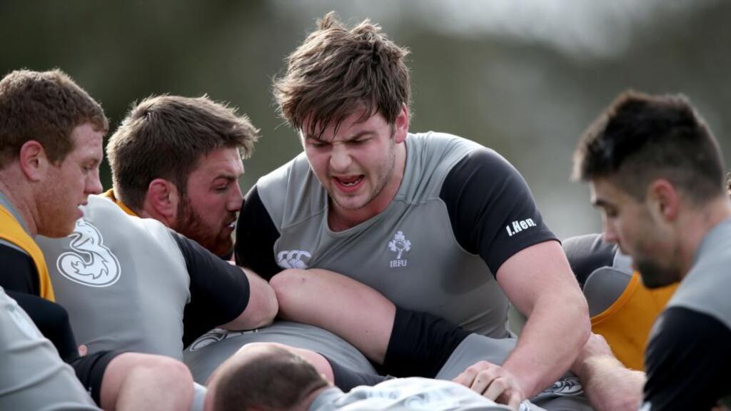 Iain Henderson: returned to the Ireland squad as a replacement against England following his recuperation from a hip injury. Photograph: Dan Sheridan/Inpho