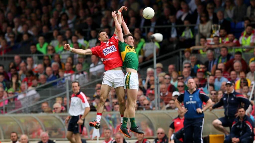 The Munster football final replay between Cork and Kerry will take place on Saturday July 18th at 7pm. Photograph: Inpho