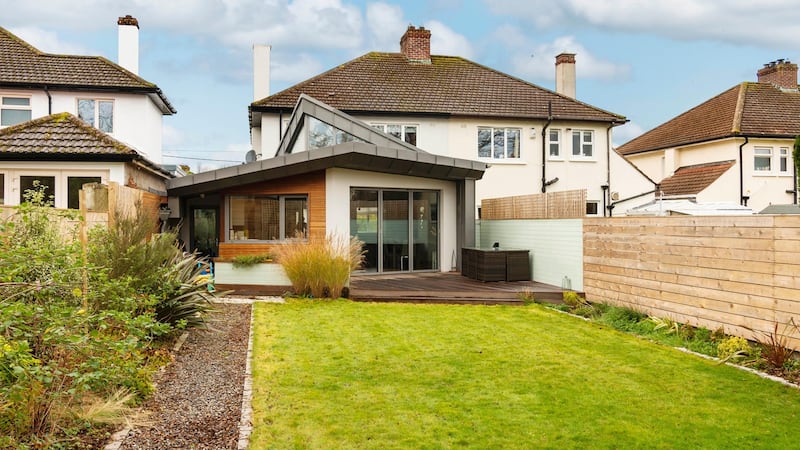 Rear exension,  8 Woodbrook Park Dublin 16