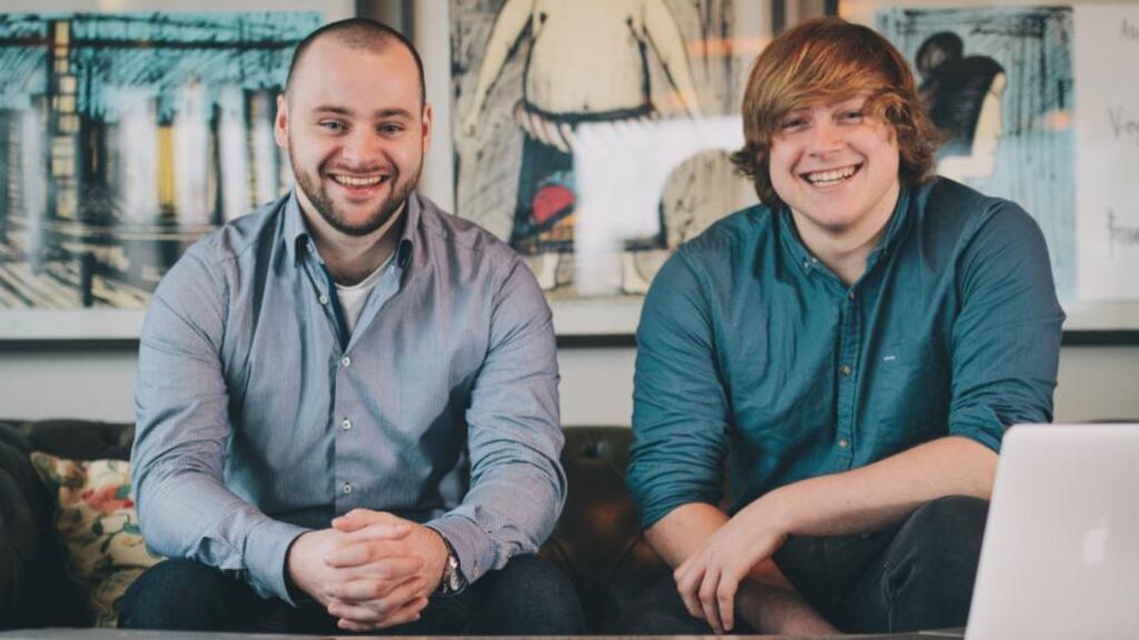 Kevin Holler and Thomas Cullen, founders of Shake, raised €50,000 from family, friends and former colleagues to get the site off the ground.