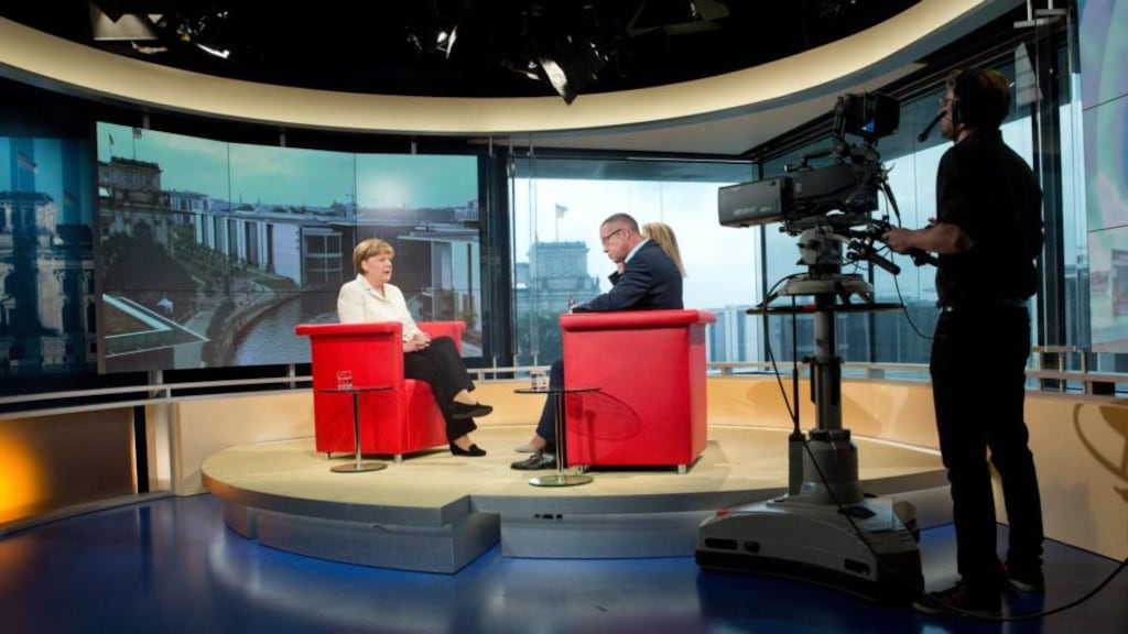 TV is undergoing a profound change in viewing patterns. Photograph: EPA/JOERG CARSTENSEN