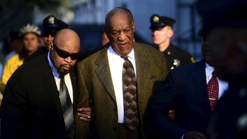 Entertainer Bill Cosby arrives for a preliminary hearing on sexual assault charges at the Montgomery County Courthouse in Norristown, Pennsylvania, on Tuesday. Photograph: Mark Makela/Reuters