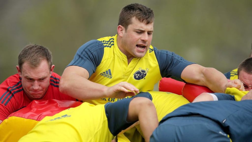 CJ Stander, man-of-the-match against Toulouse after coming on for Peter O’Mahony last weekend, will start tomorrow evening. Photograph: Morgan Treacy/Inpho
