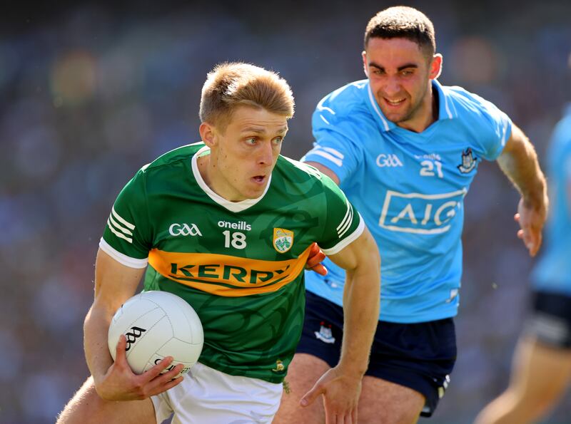 Alongside Dean Rock, James McCarthy is the other 33-year-old on the Dublin panel this year. Photograph: James Crombie/Inpho