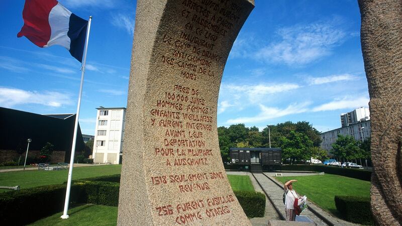 Drancy camp memorial. Photograph: BASSIGNAC/TURPIN/Gamma-Rapho via Getty Images
