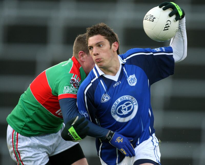 David Moran in action against Kilmurry-Ibrickane in the Munster club final of 2009. 'I kicked about six wides and we lost by a point, so it wasn't my finest hour.' Photograph: Lorraine O'Sullivan/Inpho