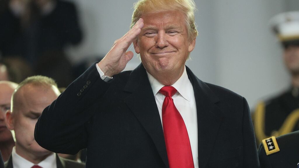 US president Donald J Trump. Photograph: Justin Lane/EPA