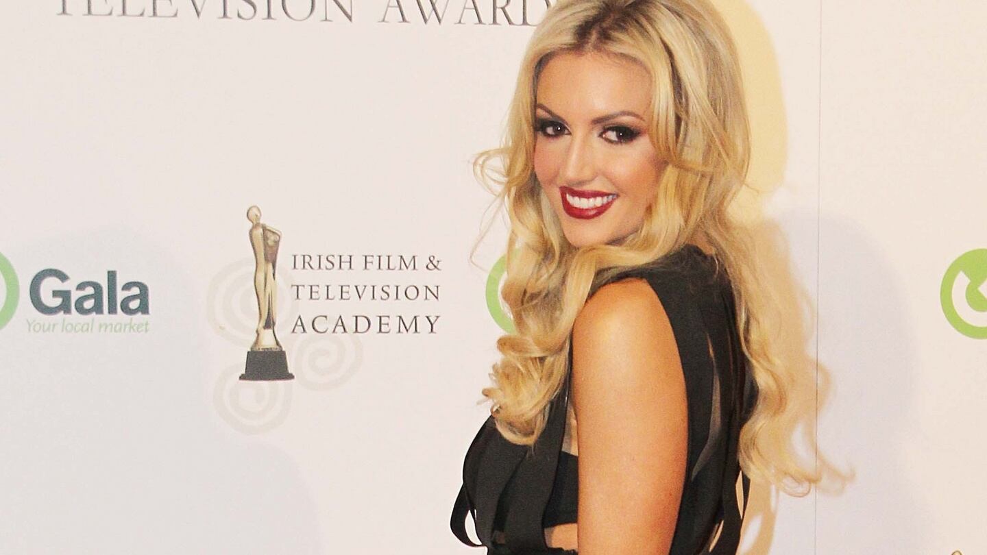 Rosanna Davison at the Ifta gala television awards 2015. Photograph: Stephen Collins/Collins Photos