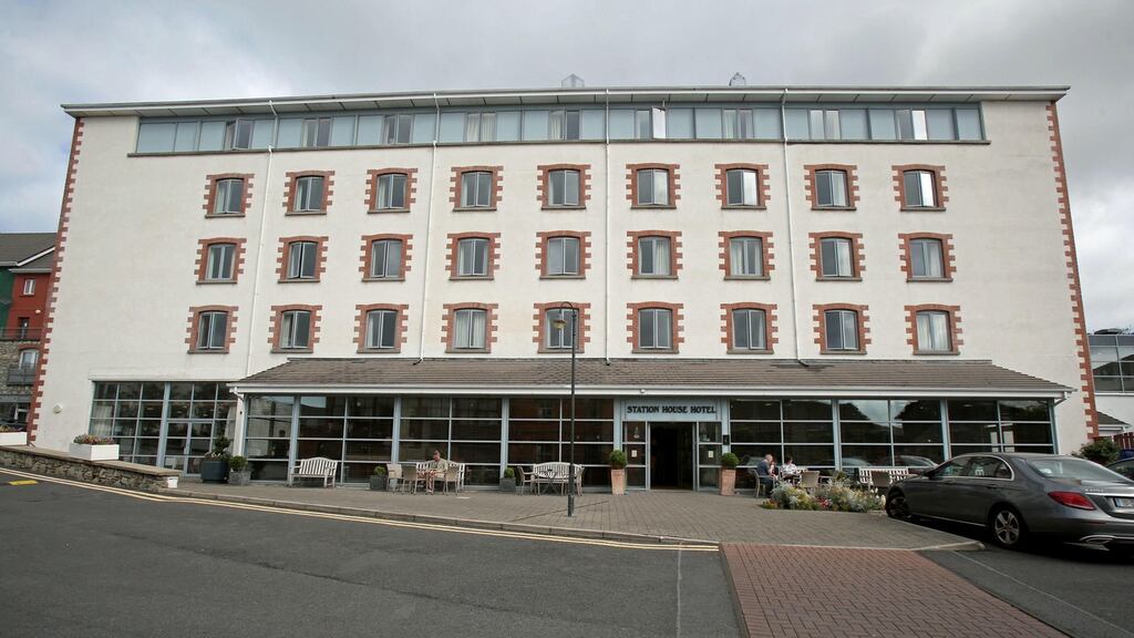 The Station House Hotel in Clifden, Co Galway,  where the Oireachtas Golf Society dinner was held last Wednesday. Photograph: Hany Marzouk/PA Wire