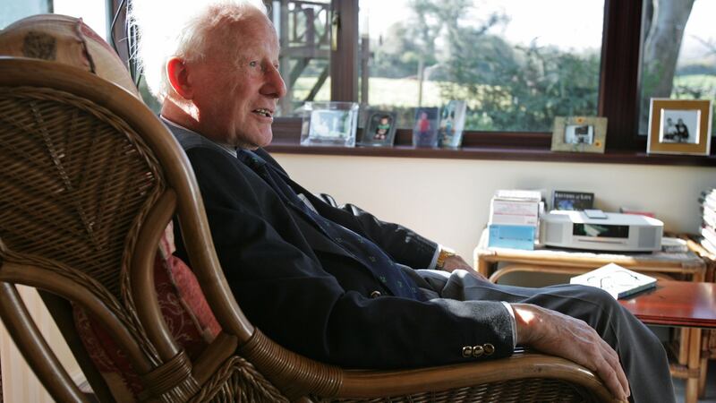 Jack Kyle at his home in Bryansford, Co Down. Photograph: Frank Miller