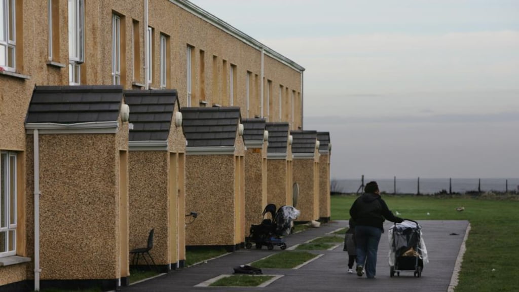 The State pays firms about €50 million a year to provide bed and board for more than 4,000 asylum seekers. Housing in Mosney for asylum seekers (pictured). Photograph: Frank Miller/The Irish Times