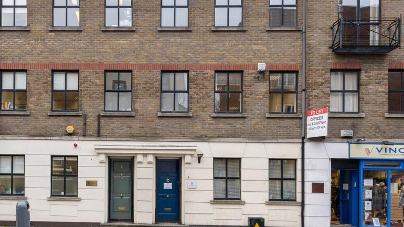 Modern office complex at 4 Whitefriars on Aungier Street