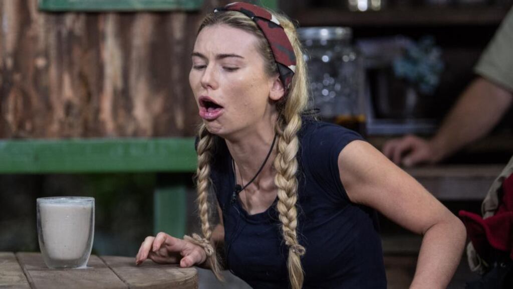 I’m a Celebrity Get Me Out of Here: the Made in Chelsea star Georgia Toffolo found one of last year’s bushtucker trials hard to stomach. Photograph: ITV