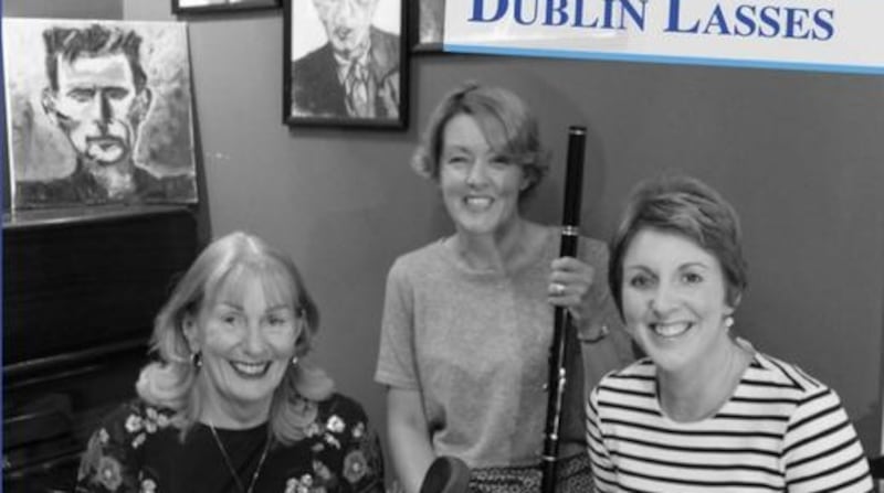 Dublin Lasses: Mary Corcoran, Aoife O’Connor and Majella O’Beirne