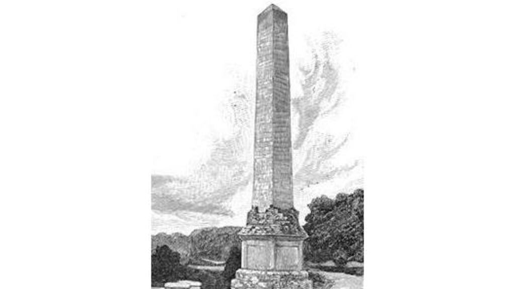 Obelisk commemorating 1690 battle blown up by republicans