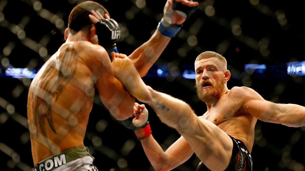 Conor McGregor  in The Fighting Irish: Reality Bites (Thursday, RTÉ Two, 10pm). Photograph: RTE