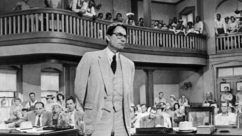 Gregory Peck as Atticus Finch, in the 1962 film version of To Kill a Mockingbird. If you are only going to write one novel, make it as good as this one in which Lee created Scout and captured the unforgettable voice of childhood’s dawning awareness of the unjust adult world. Photograph: AP