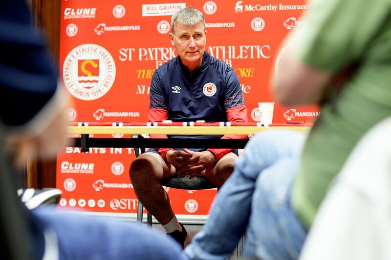 Stephen Kenny: 'I can’t worry about the implications, the perceptions. We've just got to make sure we are ready.' Photograph: Laszlo Geczo/Inpho