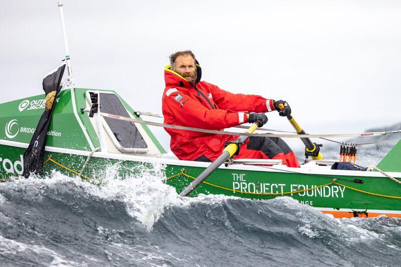 Man vs Ocean: Damian Browne. Photograph: Emilija-Jefremova