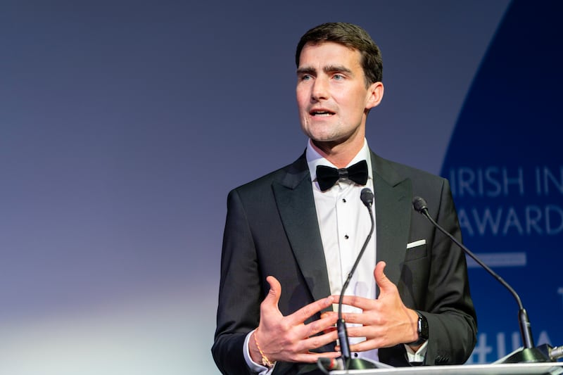 Minister Jack Chambers's opening speech. Photograph: Corporate Photographers Dublin