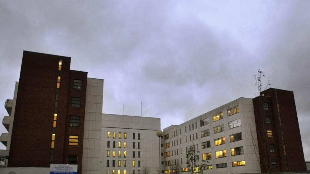One out of every six beds in Beaumont Hospital is occupied by patients, mostly elderly, who are fit to be discharged but cannot be because of a lack of nursing home facilities or because care cannot be provided at home. File photograph: Dara MacDónaill/The Irish Times