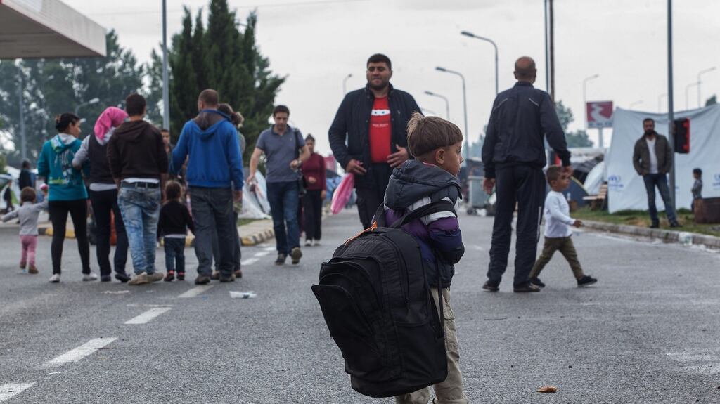 In the first five months of 2016, more than 7,000 unaccompanied children made the crossing from North Africa to Italy, following a route that in recent weeks has become the busiest and the deadliest for migrants to Europe, Unicef said. Photograph: Nikos Arvantidis/EPA