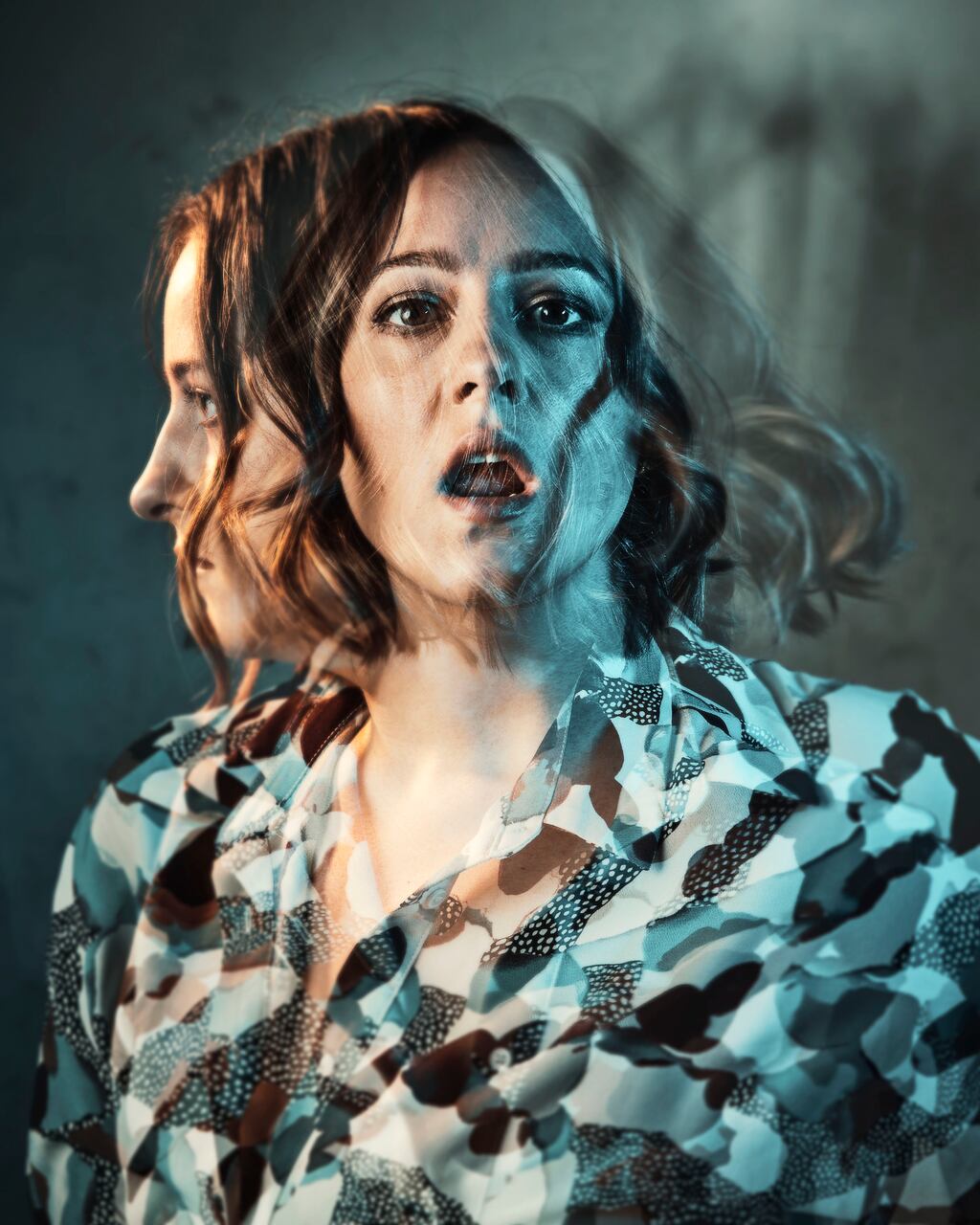 Jade Phoenix stars in Old Ghosts, an opera by Evangelia Rigaki and Marina Carr: The opera is set in one of the rooms in which Joyce lived in Trieste. Photograph: Pato Cassinoni