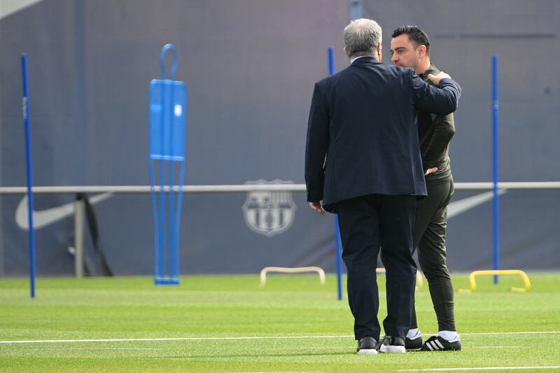 More than 20 executives – including the club’s CEO, who has never been replaced – have left the club since Laporta was made president in 2021. Photograph: Josep Lago/AFP via Getty Images