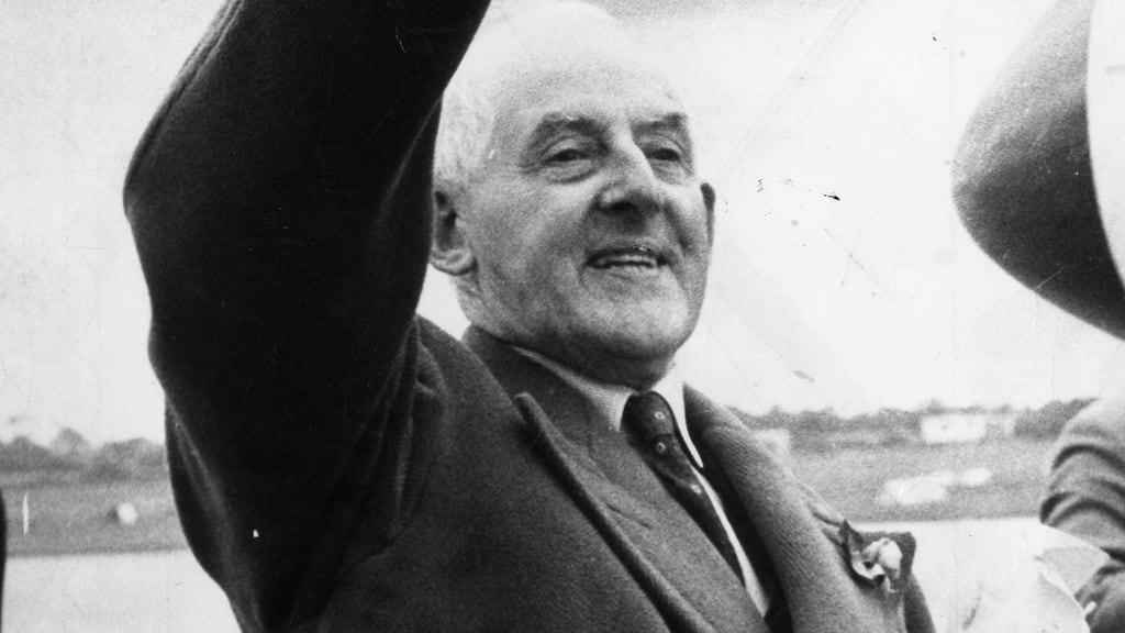 Frank Duff, founder of the Legion of Mary, at Dublin Airport in 1965. Photograph: Jimmy McCormack