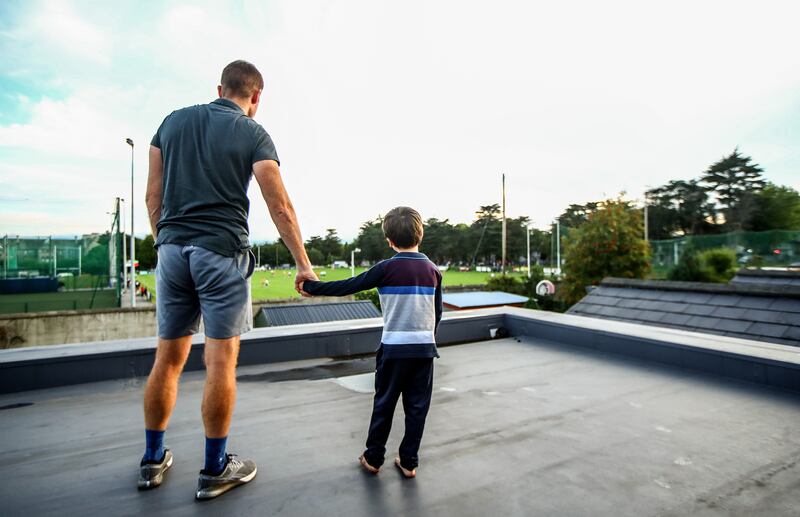 It is a big problem to find space in Dublin for pitches. Photograph: James Crombie/Inpho