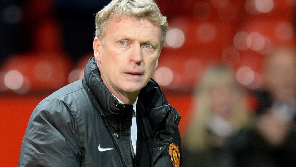 Manchester United manager David Moyes: Concerned over depth of squad. Photograph: PA