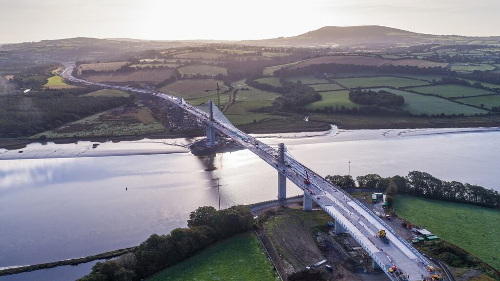 The Rose Fitzgerald Kennedy Bridge is  named after the mother of former US president John F Kennedy whose ancestors hail from nearby Dunganstown. File photograph: The Irish Times