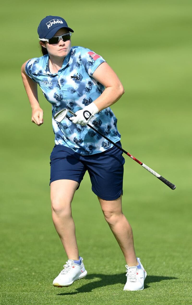 Ireland’s Leona Maguire at the Amundi Evian Championship in Evian-les-Bains, France on July 22nd. Photograph: Stuart Franklin/Getty Images