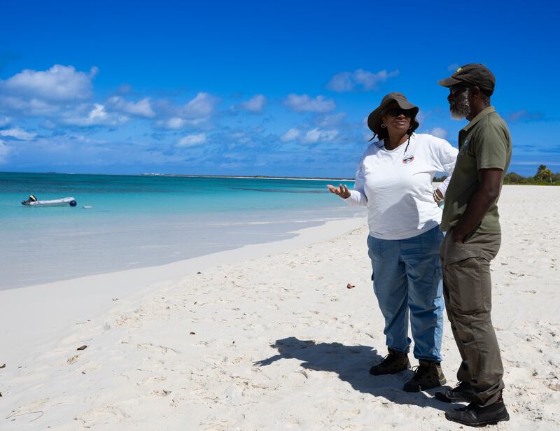 John Mussington and Jackie Frank. Photograph: Jennifer Hough
