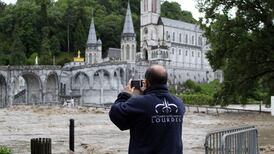 Floods force closure of Catholic shrine in Lourdes