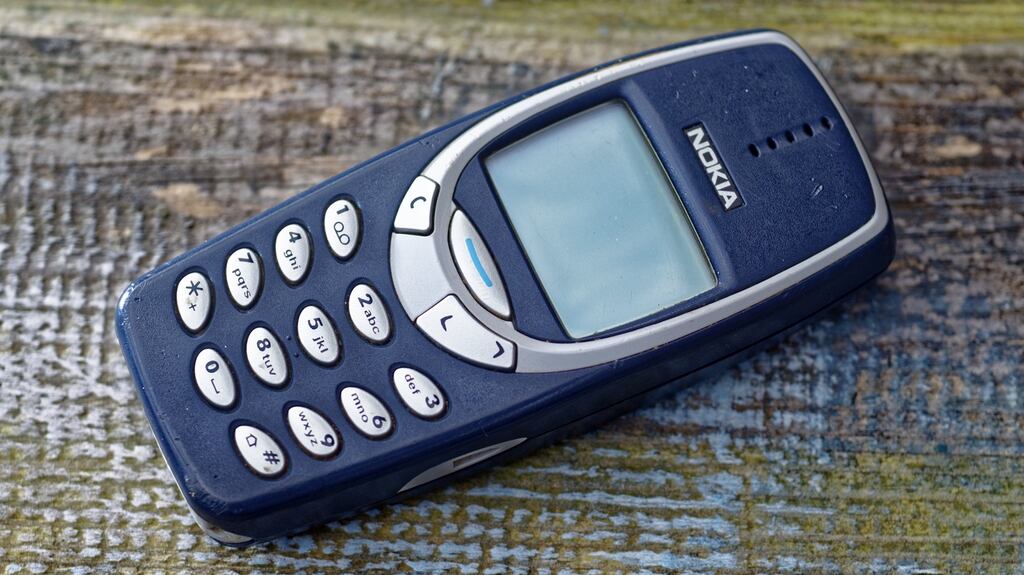 A nokia 3310 mobile phone, which was first Introduced in  2000. Photograph: iStock
